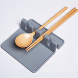 Kitchen Silicone Spoon Rest Utensil Spatula Holder Heat Resistant