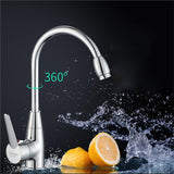 Rotatable Hot and Cold Water Kitchen Sink Faucet